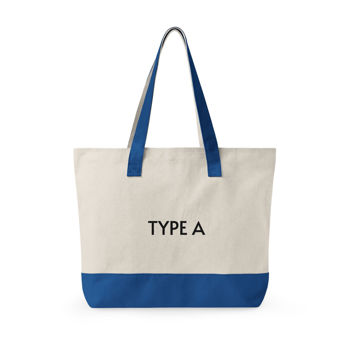 Type A Canvas Tote Bag | Personalized "Prepared for Literally Everything" Everyday Carry Bag