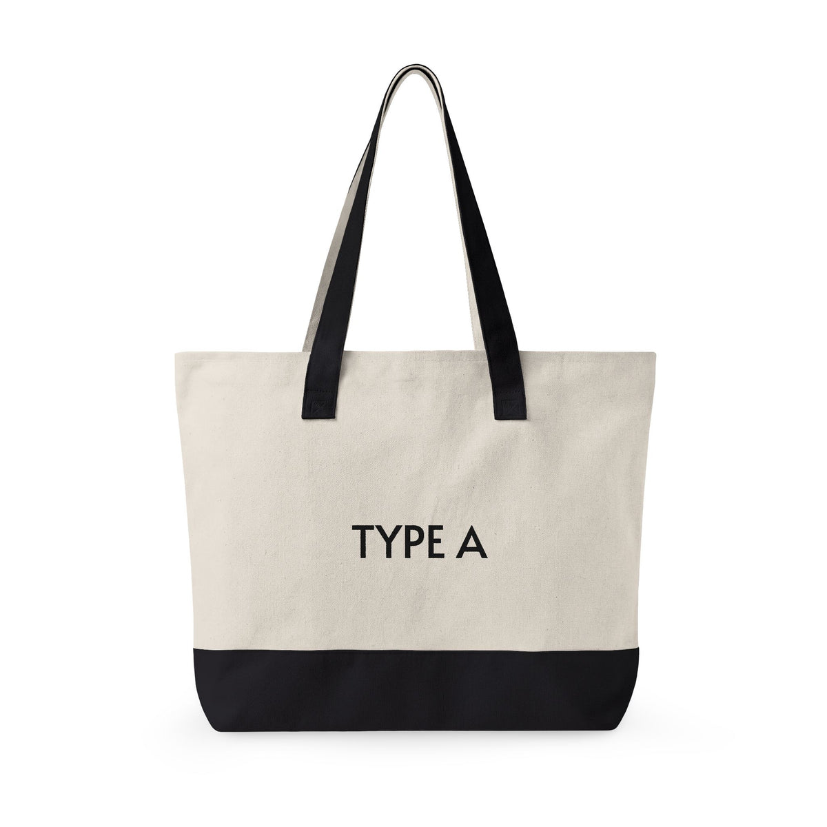 Type A Canvas Tote Bag | Personalized "Prepared for Literally Everything" Everyday Carry Bag